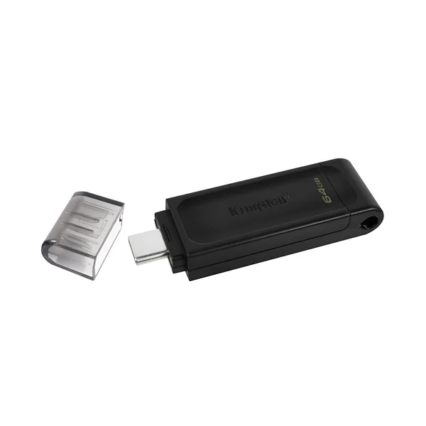 Type-C 64GB Kingston DT70/64GB черный