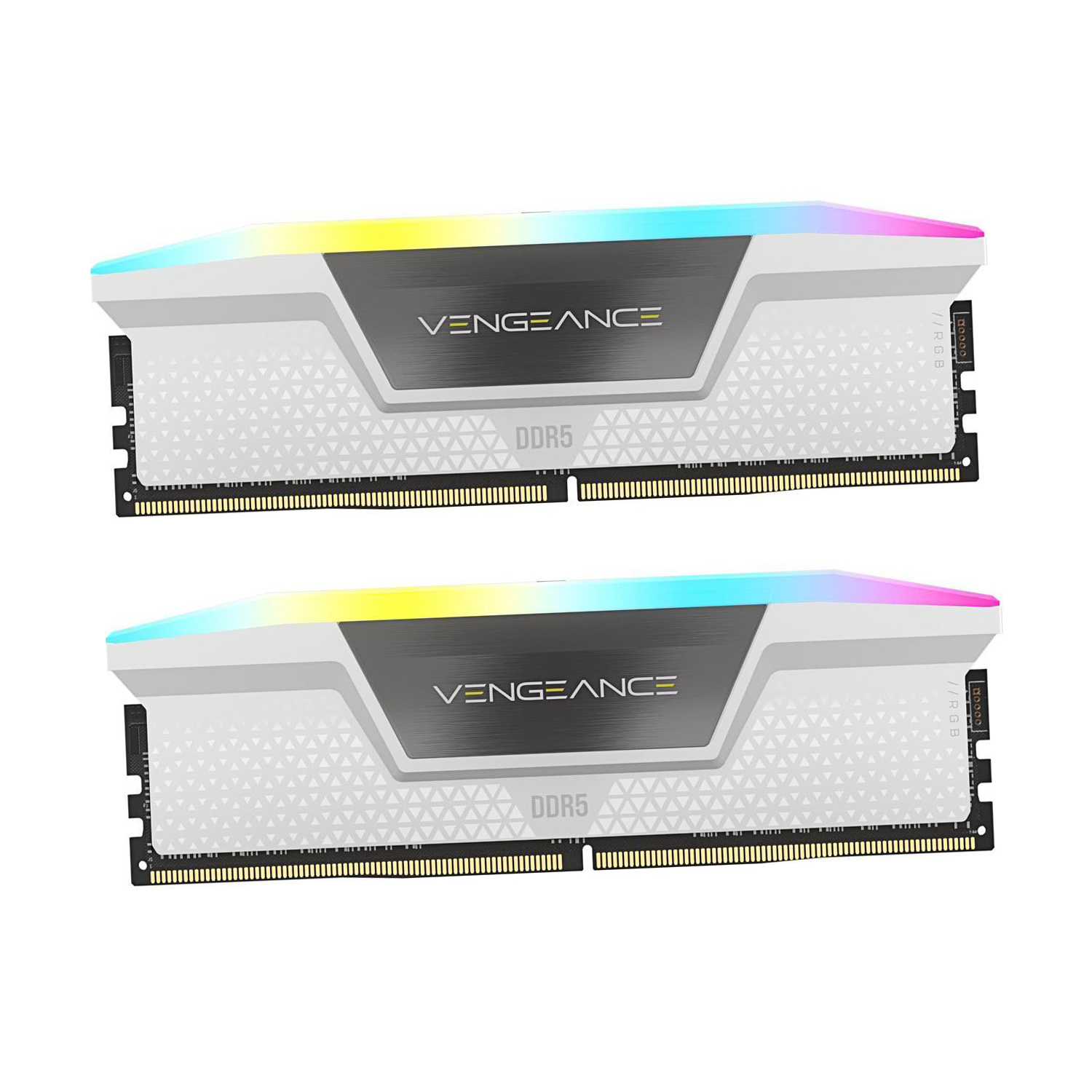 DDR5 32 Gb KIT Corsair Vengeance RGB, CMH32GX5M2E6000C36W,  white ,DIMM kit <6000MHz> (2x16GB),36-44-44-96