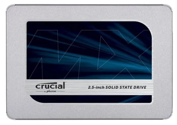 500 GB SSD Crucial MX500 2.5” SATA3 R560Mb/s, W510MB/s 7mm CT500MX500SSD1