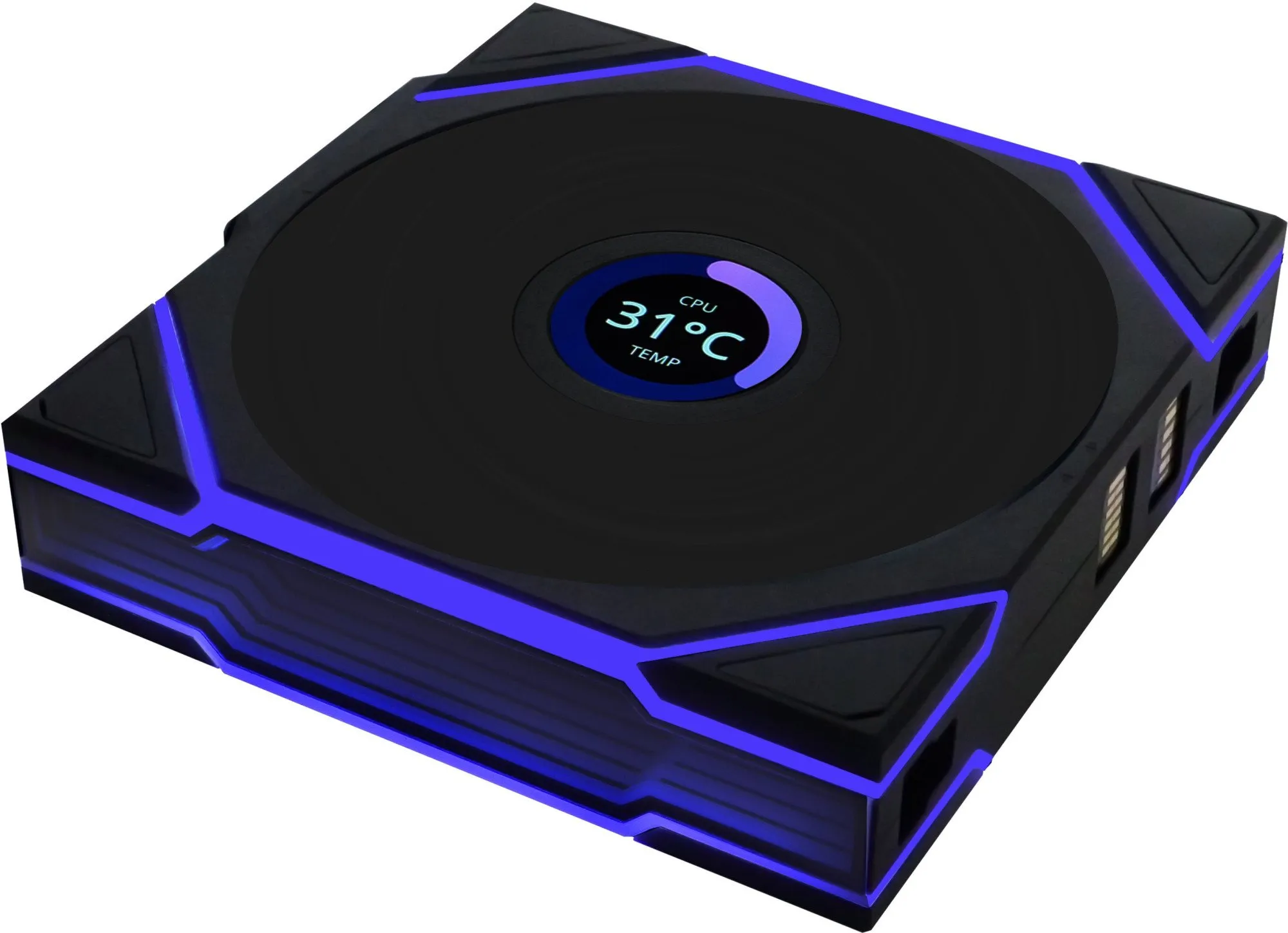 Вентилятор для корпуса Lian Li UNI FAN TL120 LCD Wireless 3x120mm Черный G99.12TLLCD1W3B.00