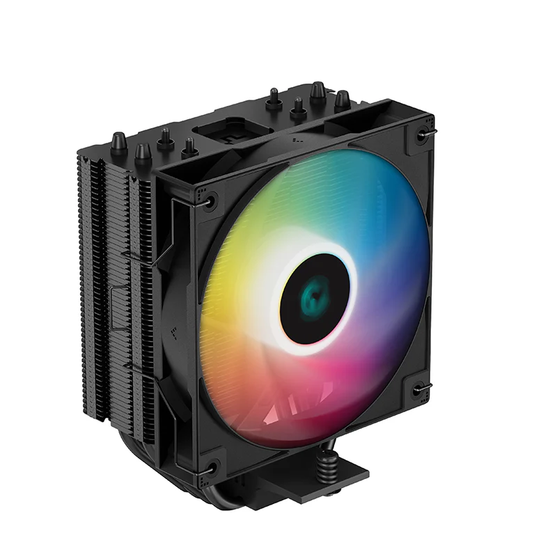 Кулер для процессора, Deepcool, AG400 BK ARGB R-AG400-BKANMC-G-2, Intel 1700/1200/115х и AMD AM5/AM4