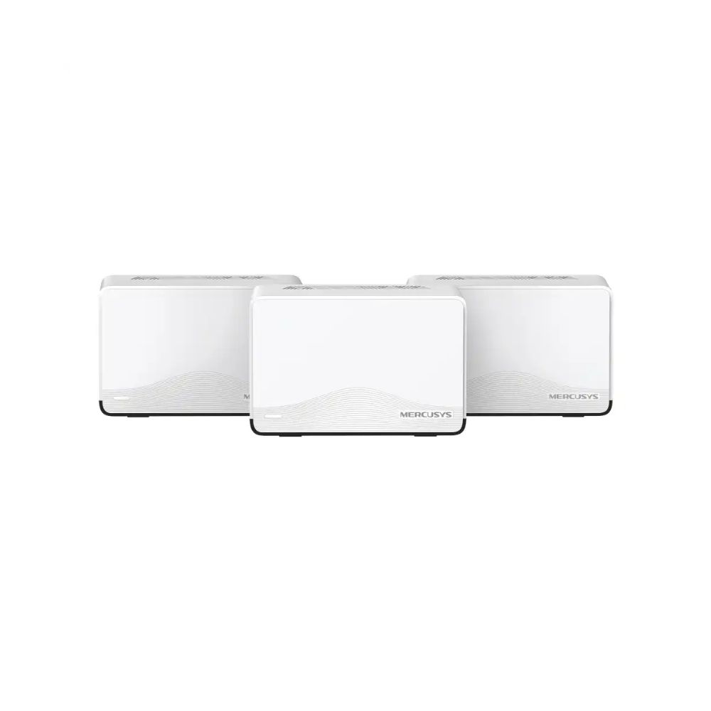 Домашняя Mesh Wi-Fi система GbE BE3600 Mercusys Halo H27BE(3-pack) Wi-Fi 7 "BE3600 Домашняя Mesh-система Wi-Fi 7 Скорость: 688 Мбит/с для 2.4 ГГц + 28