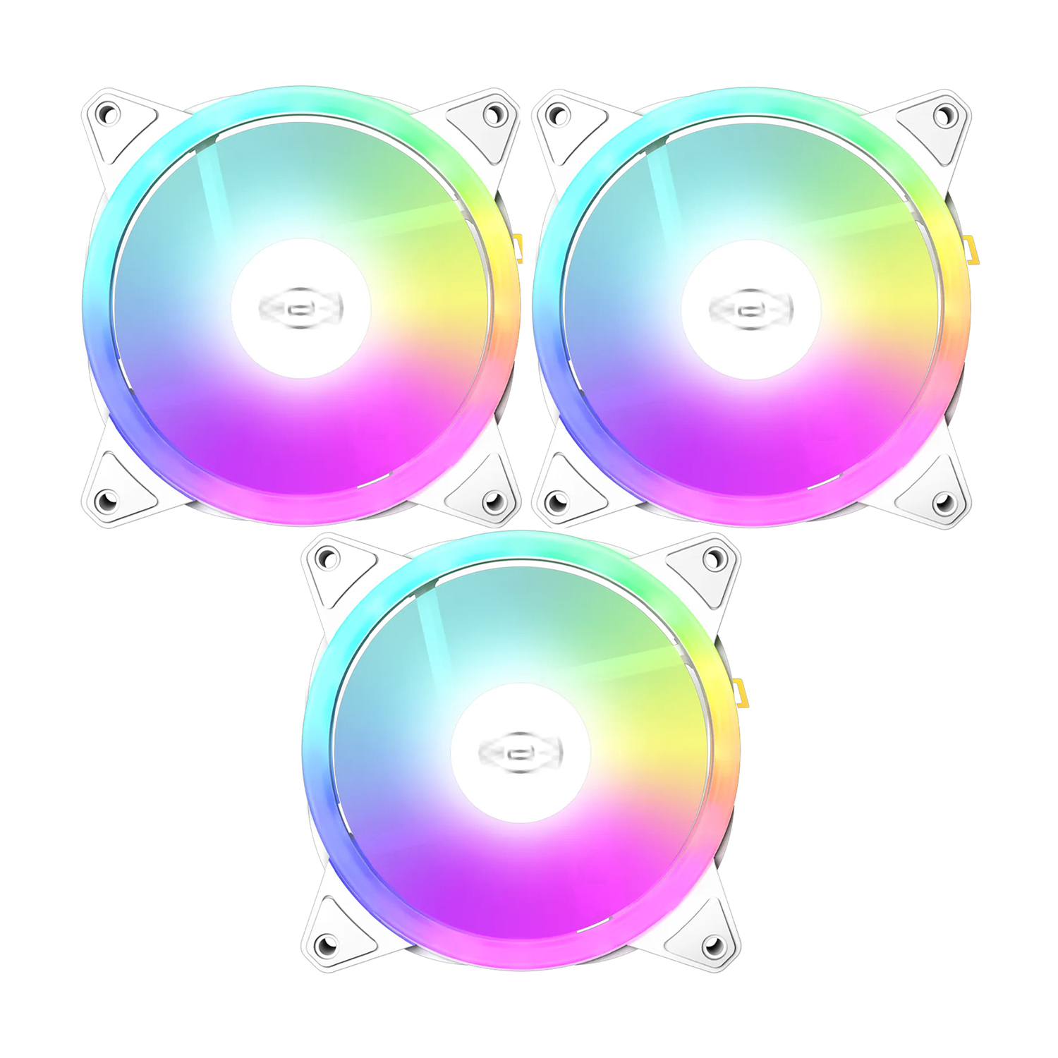 Вентилятор для корпуса PCCooler F3 X120R ARGB WH 1x(120x120x25mm) 800-1800RPM 54CFM White