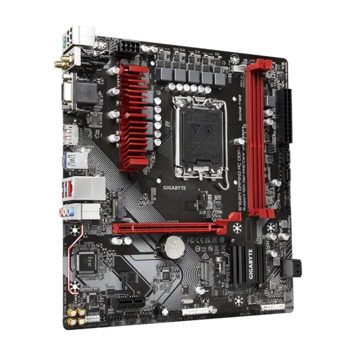 Мат.плата Gigabyte B760M GAMING AC DDR4 ,MB Socket1700, MATX, iB760 (DP+HDMI+VGA), 2DDR4, 3PCIx16