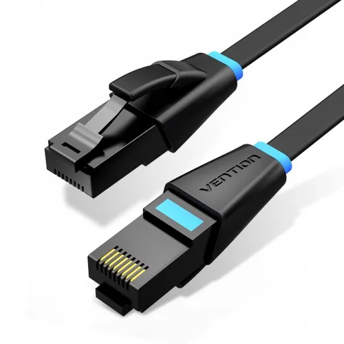 Патч-корд Vention IBJBT <Flat Cat.6 UTP Patch Cable 30M Black>
