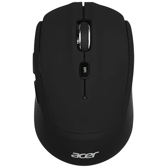 Мышь Acer OMR040, USB, Черный ,Mouse Wireless, Optical 1600 dpi, 1AA, black