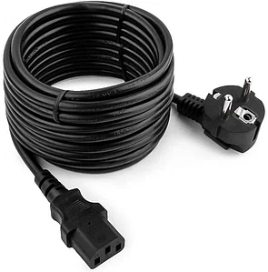 Кабель питания S SMART SM-PCCK-1.8M <1.8, 10A 250V, CCA, EU, 3*1mm, BLACK>