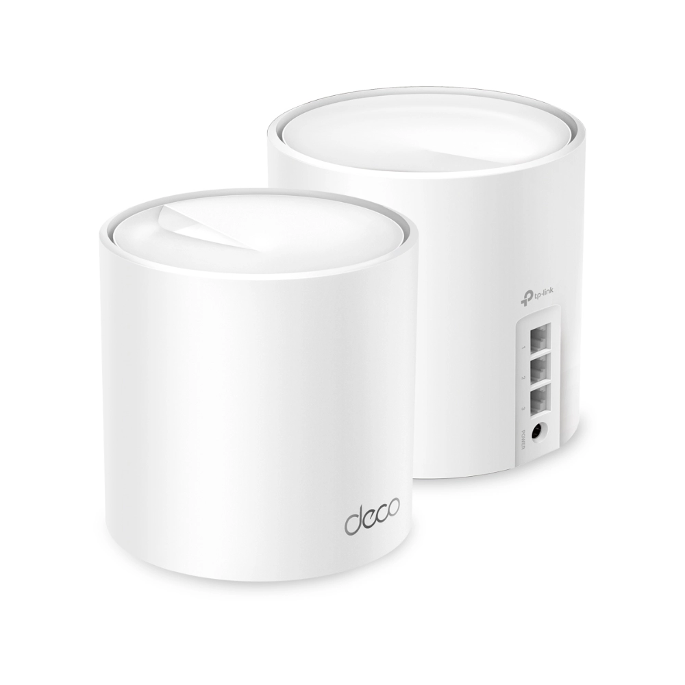 Домашняя Mesh Wi-Fi система GbE AX3000 Tp-Link Deco X50 (2 устройства) <Бесшовный роуминг, Wi-Fi 6,