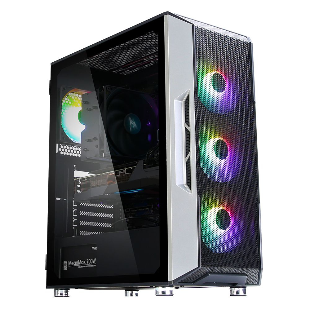 Корпус Zalman, I3, Mid Tower, ATX / mATX / Mini-ITX, USB *3.0, 2*USB 2.0, HD-Audio/Mic, Кулер 4*120 мм LED, Высота процессорного куллера до 156 мм, Дл