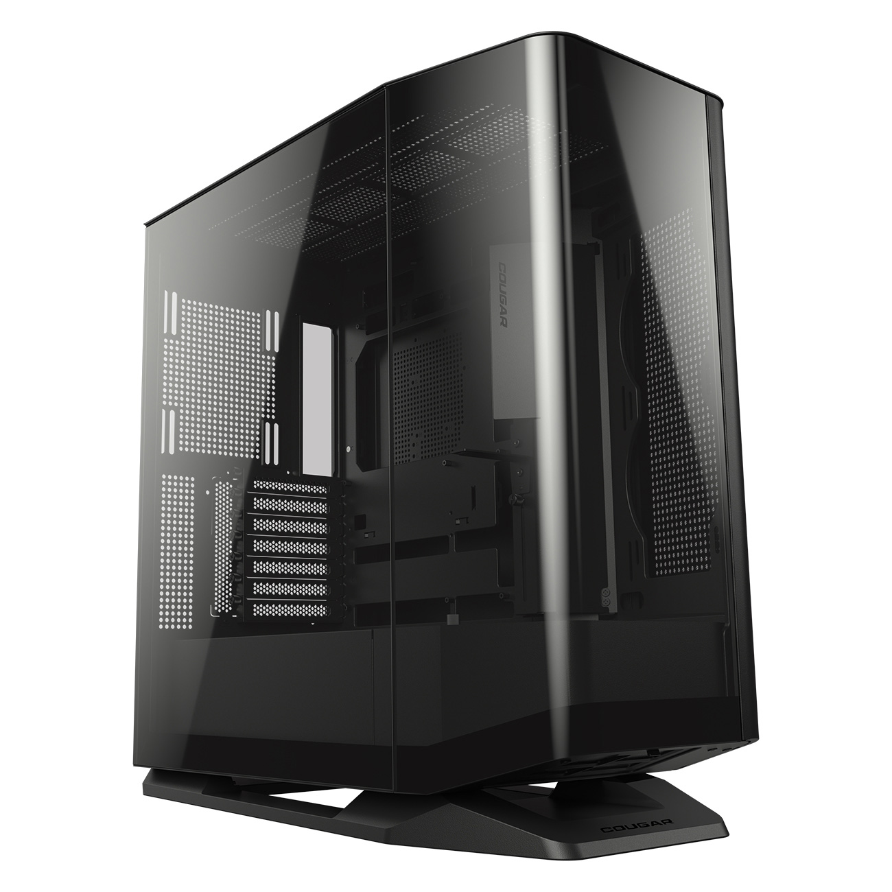 Компьютерный корпус, Cougar, FV270, E-ATX/CEB/ATX/Micro ATX, USB 1*Type C/2*3.0, 4 Pole Headset Audio, Кулер 1*12см ARGB, Высота процессорного кулера 