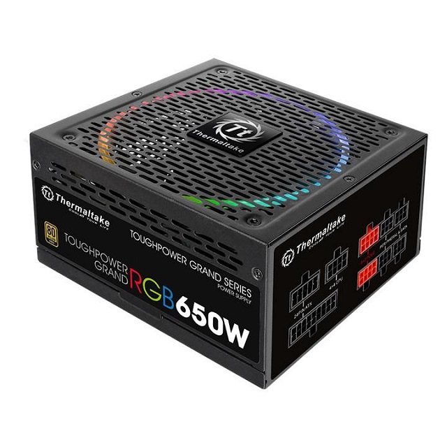 Блок питания Thermaltake Toughpower Grand RGB 650W/Fully Modular/ATX 2.4 & EP/PS-TPG-0650FPCGEU-R