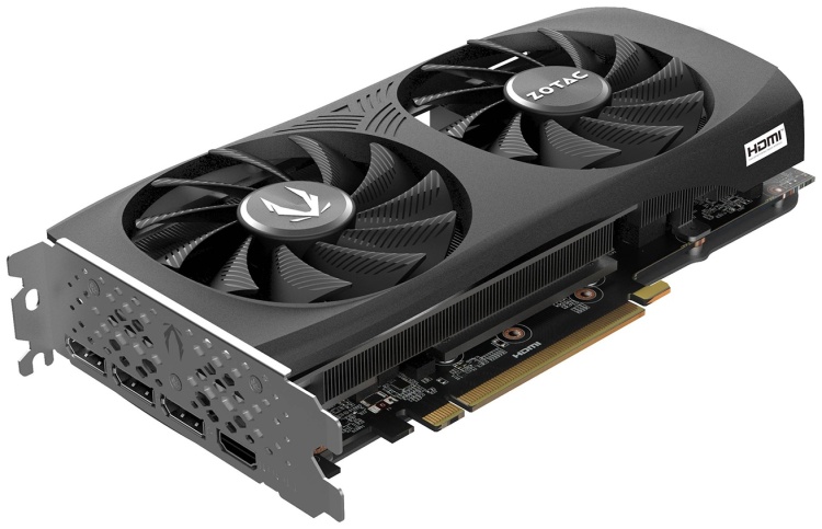 Видеокарта 12 Gb ZOTAC GAMING RTX 4070 SUPER TWIN EDGE [ZT-D40720E-10M], 12 GB ,GPU NVIDIA,, 3DP/HDMI, GDDR6X/192-bit, [ZT-D40720E-10M]