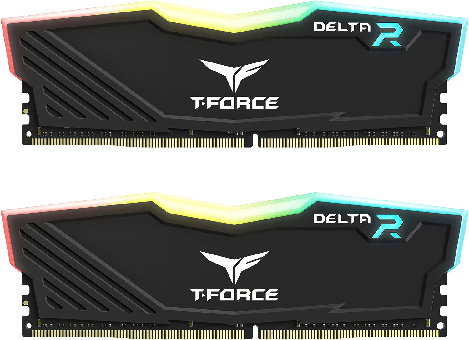 DDR4 16Gb Kit (2x8Gb) 3600MHz DDR4 Team Group DELTA RGB TF3D416G3600HC18JDC01 Black