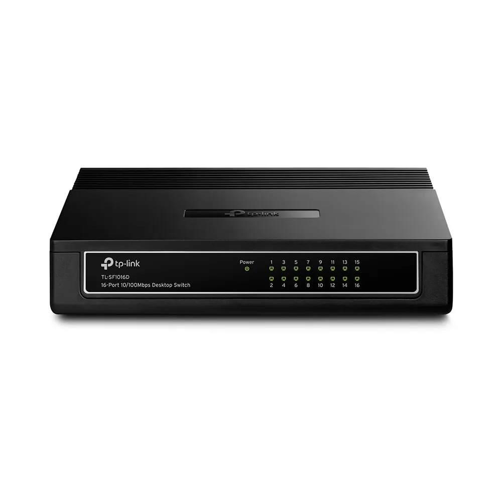 Коммутатор Tp-Link TL-SF1016D <16-port10/100Mbit, настольный, пластиковый корпус>