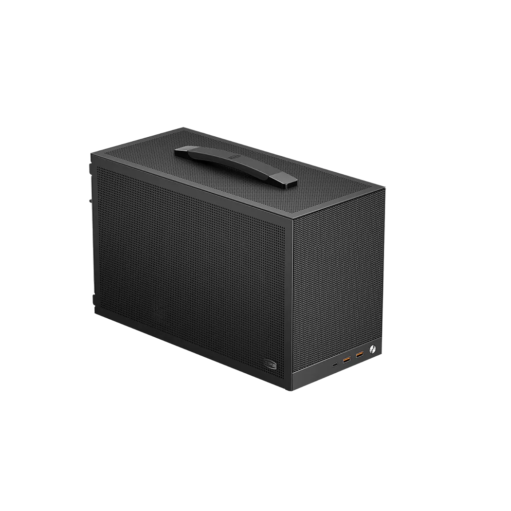 Кейс, PCCooler K101 MESH GY 3F ITX 2xUSB3.0, 1xUSB-C, 3xFans, 1x3.5", 4x2.5" Grey