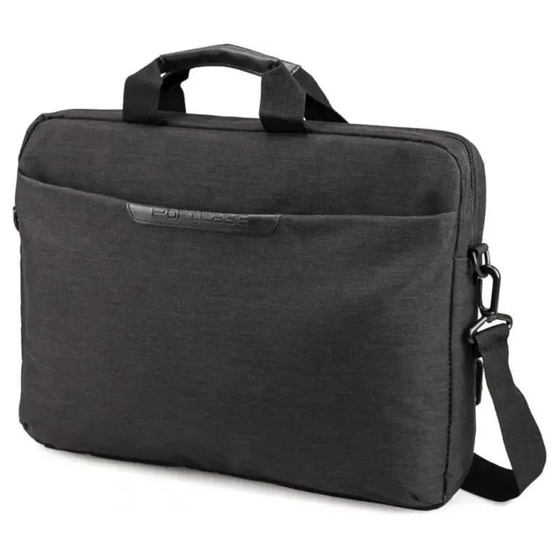 Сумка для ноутбука Portcase KCB-161Grey  Компьютерная  сумка для 15,6"