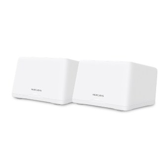 Домашняя Mesh Wi-Fi система GbE BE9300 Mercusys Halo H47BE(2-pack) Wi-Fi 7 Скорость: 574 Мбит/с для 2.4 ГГц + 2880 Мбит/с для 5 ГГц + 5760 Мбит/с для 
