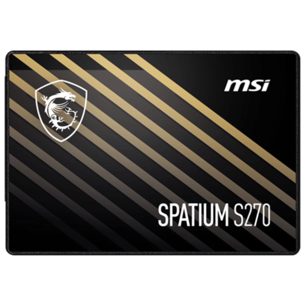 960 GB SSD MSI SPATIUM S270 SATA III 2.5" R500Mb/s W450MB/s SPATIUM S270