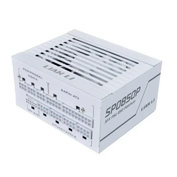 Блок питания Lian Li SP0850P 850W SFX PSU PLATINUM Full Modular КПД 92% G9P.SP0850P.W000.EU White