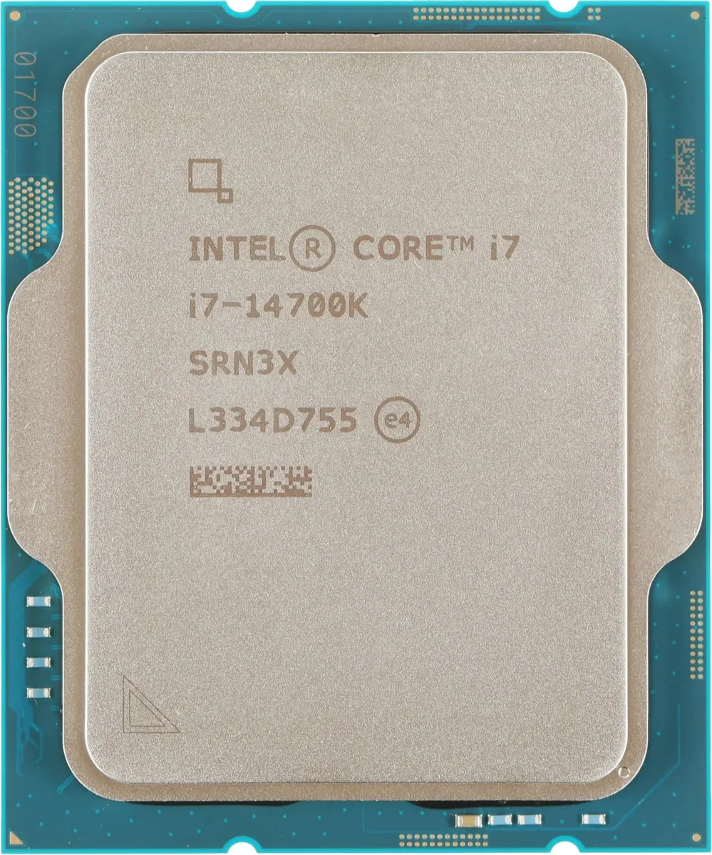 Процессор S-1700 Intel Core i7-14700K LGA1700, оем, 33 MB Intel® Smart Cache, 2.5/3.40 GHz, 20(8+12) Процессор S-1700 Intel Core i7-14700K LGA1700, оем, 33 MB Intel® Smart Cache, 2.5/3.40 GHz, 20(8+12)