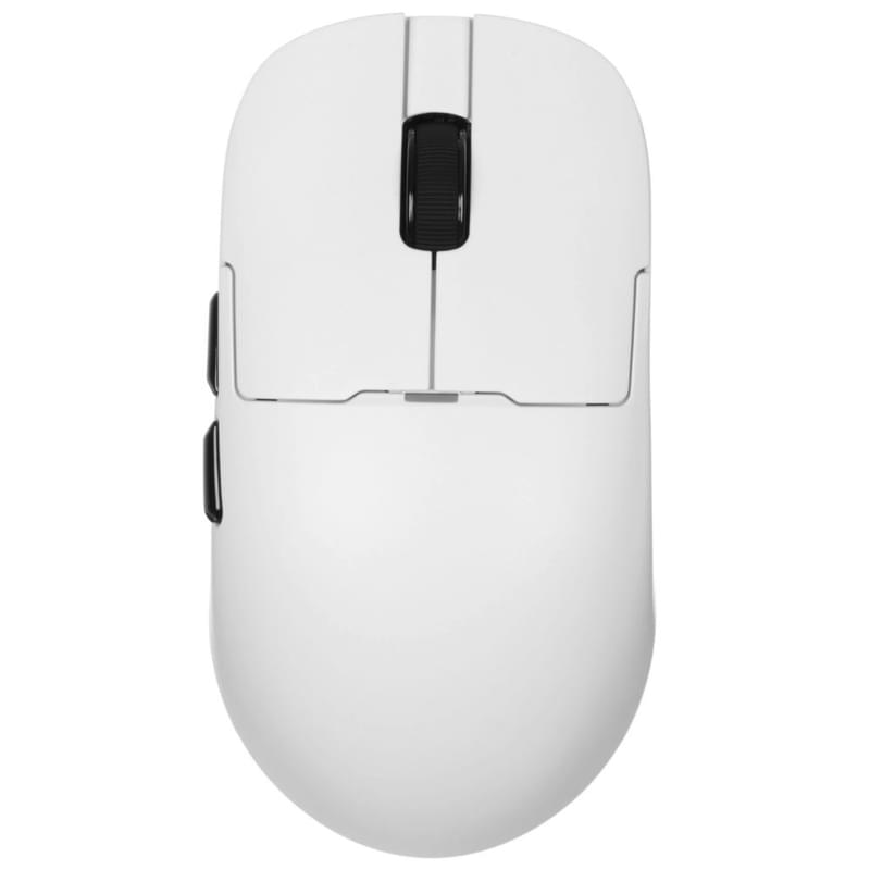Мышь, Ajazz, AJ159/APEX/White, AJ159 APEX, Оптическая, Сенсор Ajazz PAW3950APEX, до 42000dpi, 5 кнопок, Беспроводная, USB, 2,4 ГГц, Bluetooth, Белый