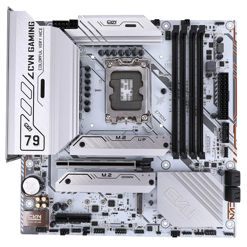 Мат.плата Colorful CVN Z790M FROZEN V20 ,MB Socket1700, MATX, iZ790 (DP+HDMI), 4DDR4, PCIx16, PCIx4