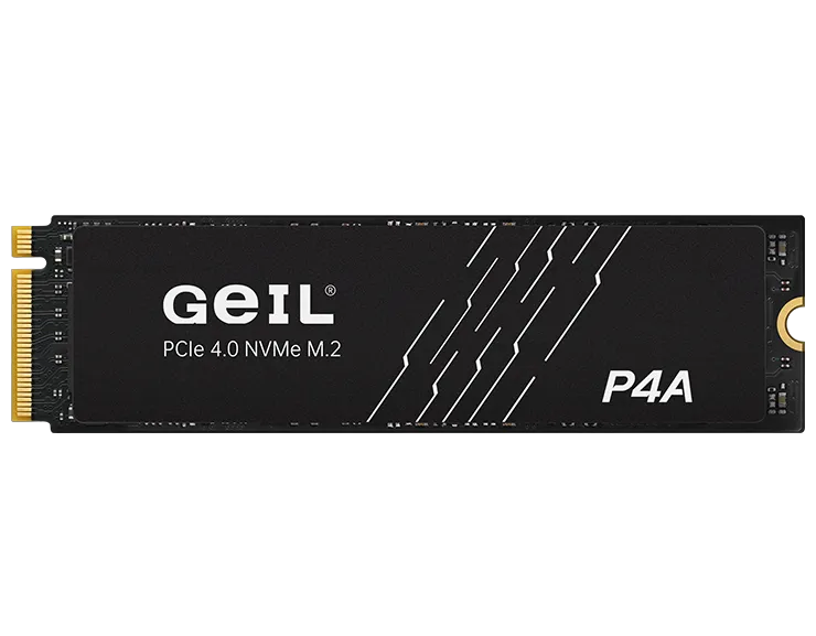 512 Gb SSD M.2 SATA GEIL P4A M.2 2280 PCIe Gen4x4 with NVMe 1.4, 3D NAND Flash, R2900MB/s, W2300MB/s P4AAC16I512D
