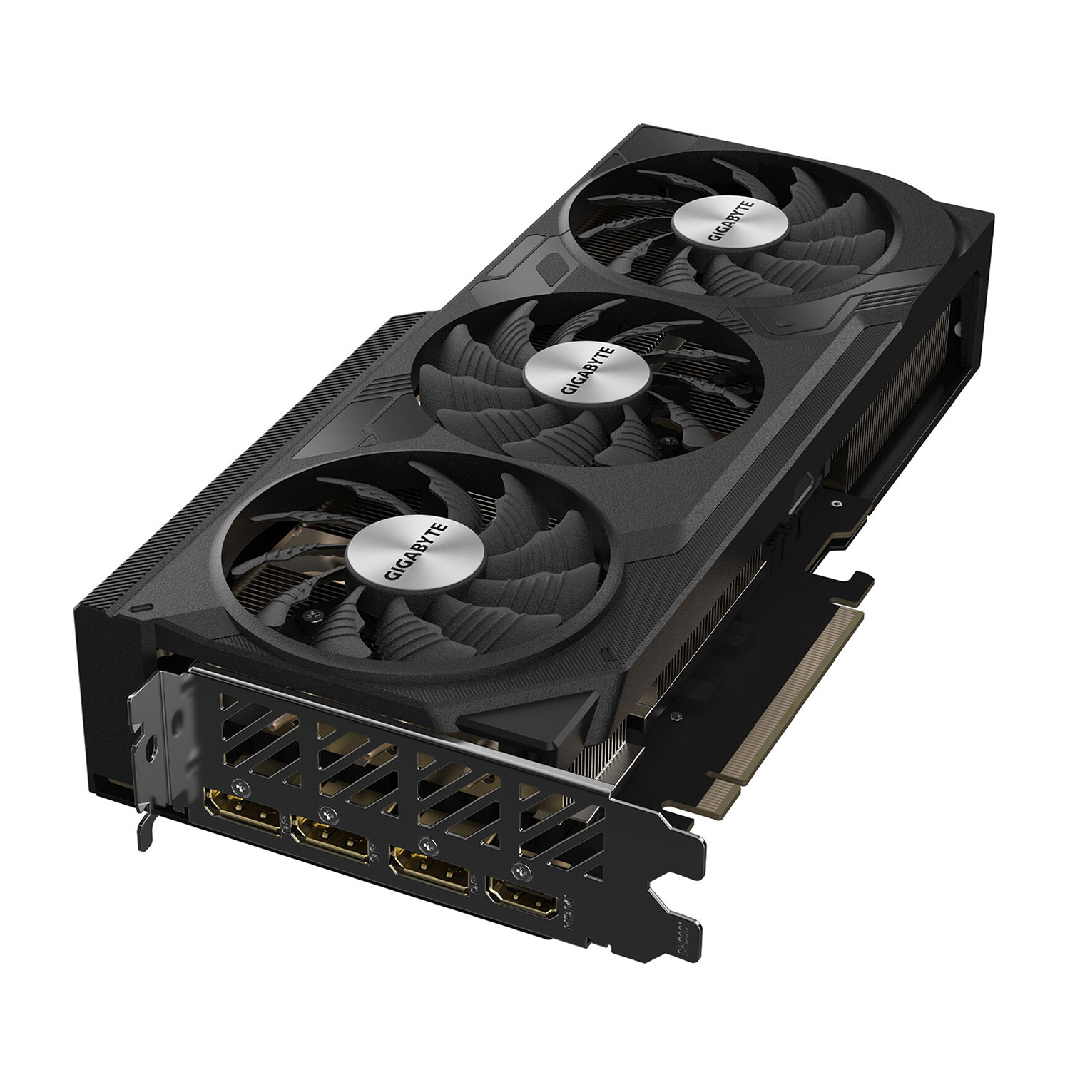 Видеокарта 12 Gb Gigabyte RTX 4070 SUPER WINDFORCE OC [GV-N407SWF3OC-12GD], 12 GB ,GPU NVIDIA,, HDMI/3DP, [GV-N407SWF3OC-12GD]