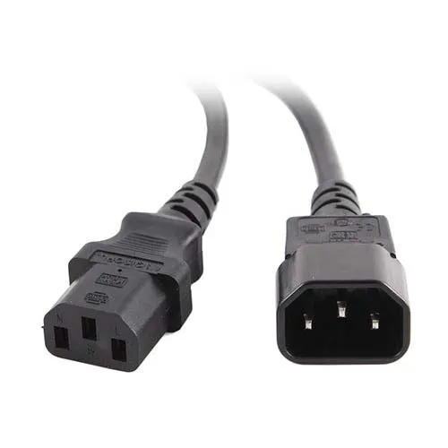 Кабель питания, Cablexpert PC-189-VDE, 1.8м ,Cable power, C13 - C14, системный блок/монитор - ИБП, black