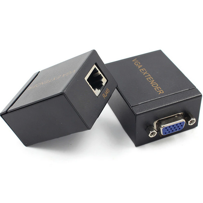 Удлинитель Extender VGA удл-ль до  60м ч/з Сет.к. CAT6