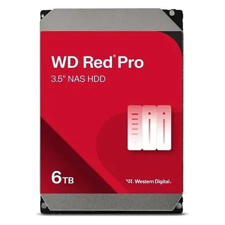 Винчестер для NAS систем HDD 6Tb Western Digital Red PRO SATA 3.5" 256Mb 7200rpm WD6005FFBX
