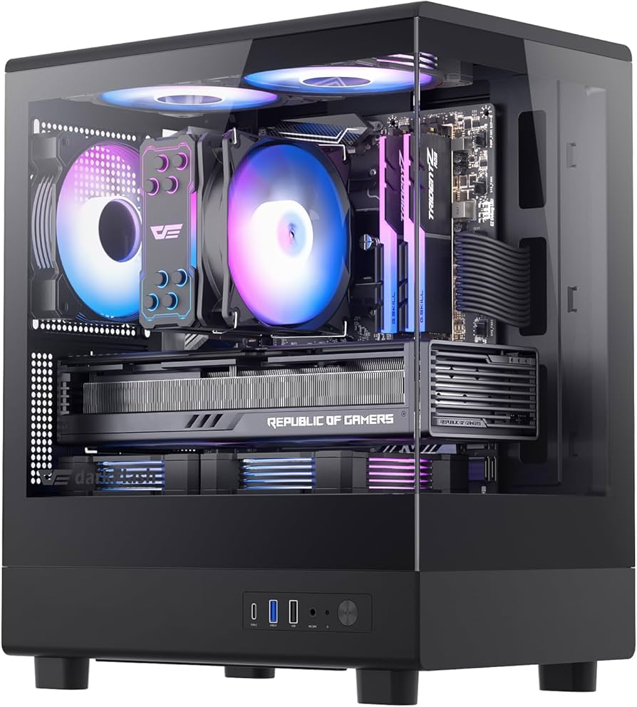 i5-13400F/ H610M-HDV/ SE-903-XT ARGB WH/ 16 Gb (8+8)/ 512 NVMe/ RTX 5060 8 GB Gigabyte/ DB330M/ 600W