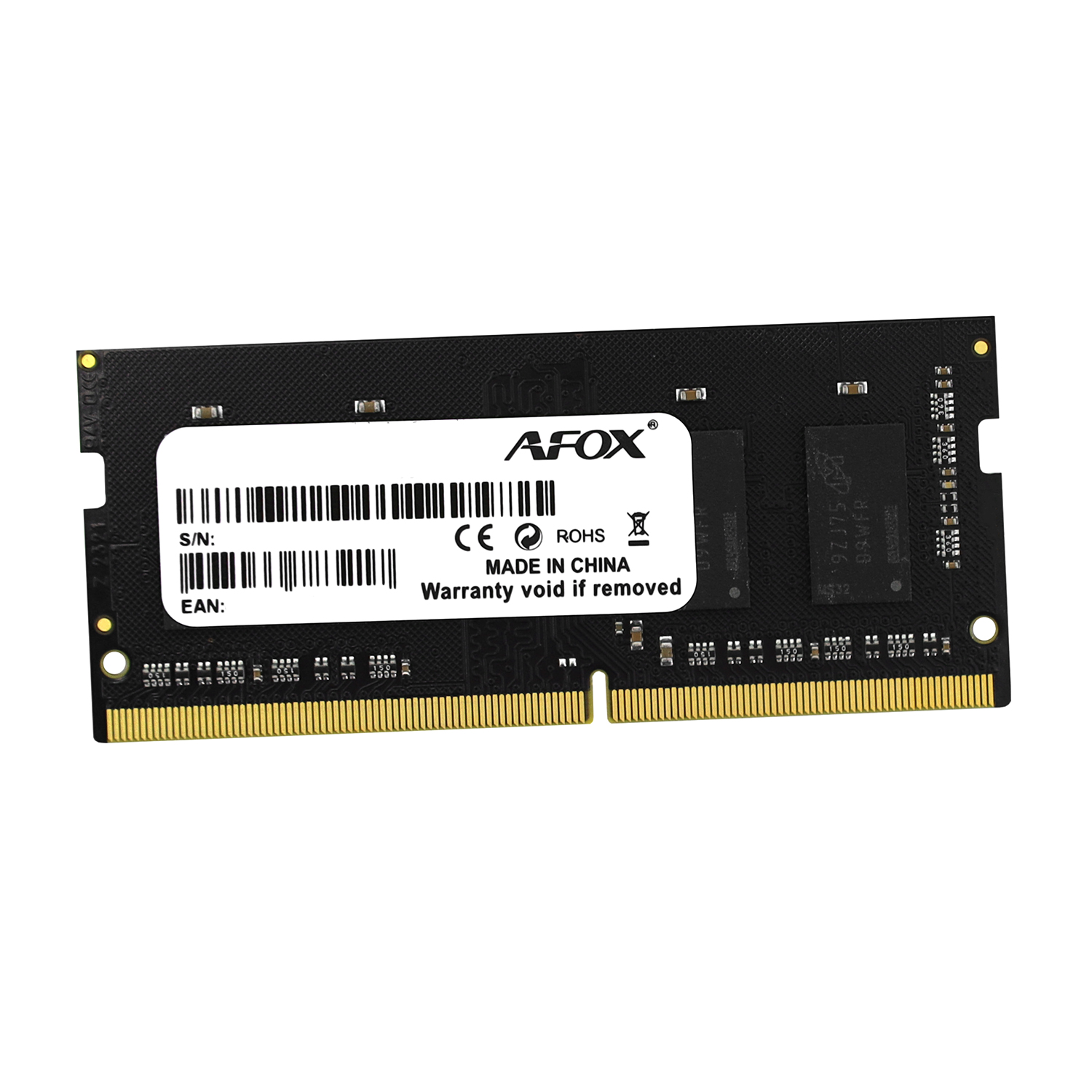 SODIMM DDR4 8GB Afox, AFSD48PH1P, DDR4, 8 GB ,SO-DIMM <3200MHz> CL22