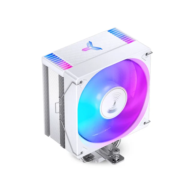 Кулер для процессора, Jonsbo, CR-1000 EVO(Color) White, INTEL: LGA 1700/1200/115X, AMD AM4/AM5, TDP 220W, 120мм, 1500 об/мин, 59.48CFM, 32dB(A), 4 pin