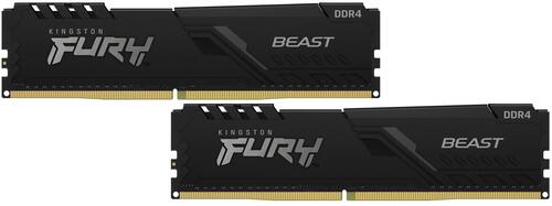 DDR4 Kingston 16 Gb KIT Fury Beast, KF432C16BBK2/16WP, DDR4, 16 GB ,DIMM kit <3200MHz> (2x8GB) CL16