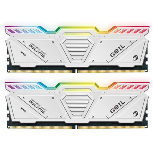 32 Gb DDR5 Geil Kit (2x16GB) POLARIS RGB 7200Mhz 1.35V GOSW532GB7200C36ADC White