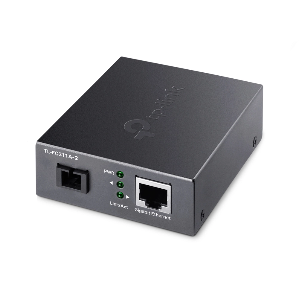 Оптический медиаконвертер WDM GbE Tp-Link TL-FC311A-2 <1000BASE-TX to 1000BASE-FX, 1 оптоволоконный