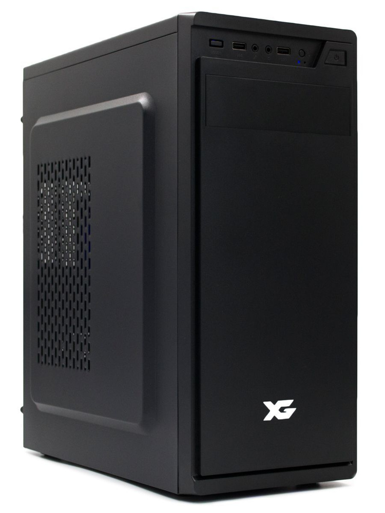 Компьютерный корпус, X-Game, XC-370PS-2, ATX/Micro ATX, USB 2.0x2,HD-Audio+Mic, Высота процессорного