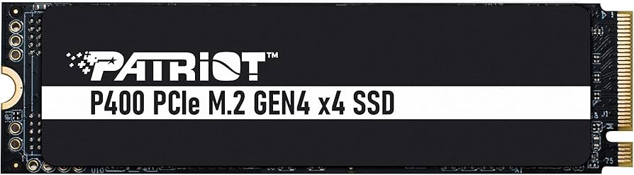 4 000 GB SSD M.2 Patriot P400, 4 TB ,PCIe P400P4TBM28H, PCIe Gen4 x4 4 000 GB SSD M.2 Patriot P400, 4 TB ,PCIe P400P4TBM28H, PCIe Gen4 x4