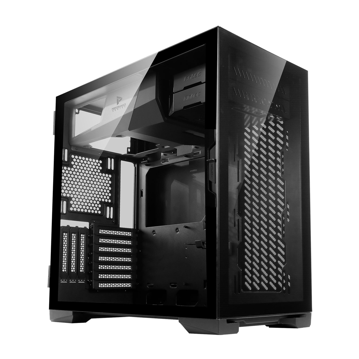 Кейс Antec, P120 Crystal, (без БП), черный ,Case black