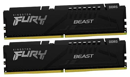 DDR5 Kingston 32 Gb kit Fury Beast, KF556C40BBK2-32,  <5600MHz> (2x16GB), CL40