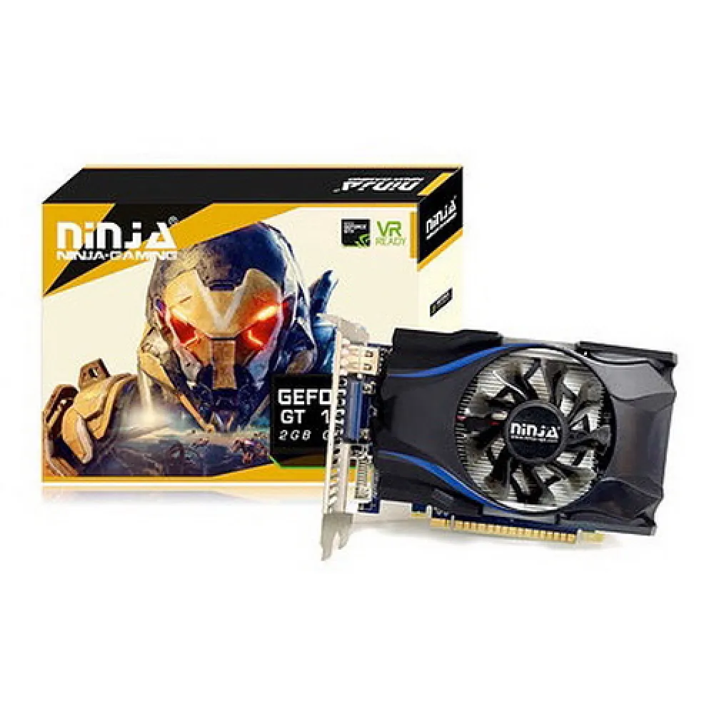 Видеокарта 2 Gb Sinotex Ninja GT 1030 [NK103FG25F],DVI/HDMI, GDDR5/64bit, [NK103FG25F]