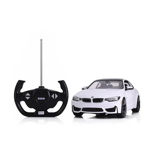 Радиоуправляемая машина, RASTAR, 70900W, 1:14, BMW M4 Coupe, Пластик, 27 Mhz, Белый