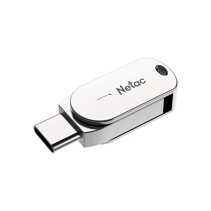 USB 3.2 32GB Netac U785C OTG NT03U785C-032G-32PN серебристый