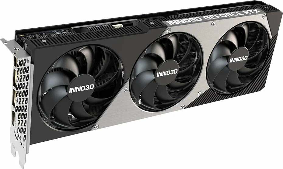 Видеокарта 16 Gb Inno3D RTX5070 Ti X3, 16G GDDR7 256-bit 1xHDMI 3xDP N507T3-16D7-176068N