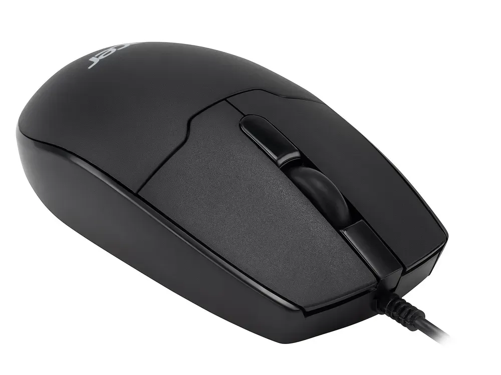 Мышь Acer OMW126 USB, Черный ,Mouse Optical 1200 dpi, 3 button, 1.5m cable, black