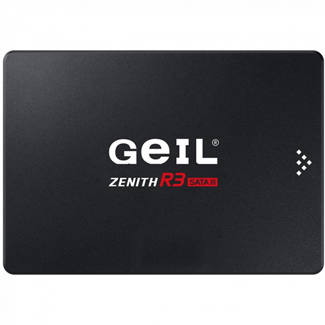 2000 GB SSD GEIL GZ25R3-2TB ZENITH R3 Series 2.5” SATAIII R550MB/s W510MB/s