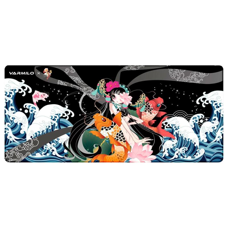 Коврик для компьютерной мыши, Varmilo, Eclipse, ZDB010-01, 900х400х3 мм, Каучук, Ткань