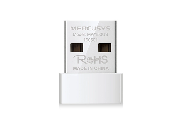 Сетевой адаптер беспроводной USB 150M Mercusys MW150US <150Mbit Wireless N Nano USB adapter, Realtek