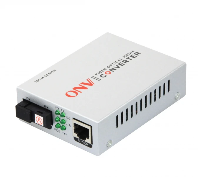 Оптический медиаконвертер WDM ONV0110S-SCX-O <комплект, 100BASE-TX to 100BASE-FX Single mode SC fibe